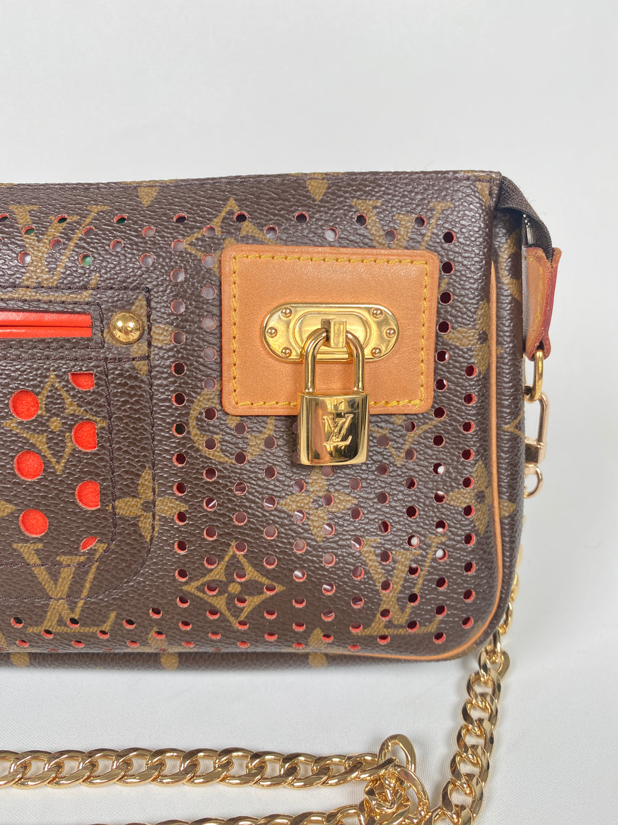 LOUIS VUITTON MONOGRAM PERFORATED POCHETTE
