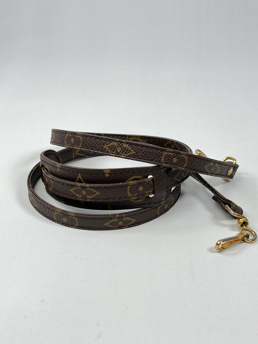 LOUIS VUITTON - MONOGRAM CANVAS SHOULDER STRAP - VINTAGE – RE.LUXE AU