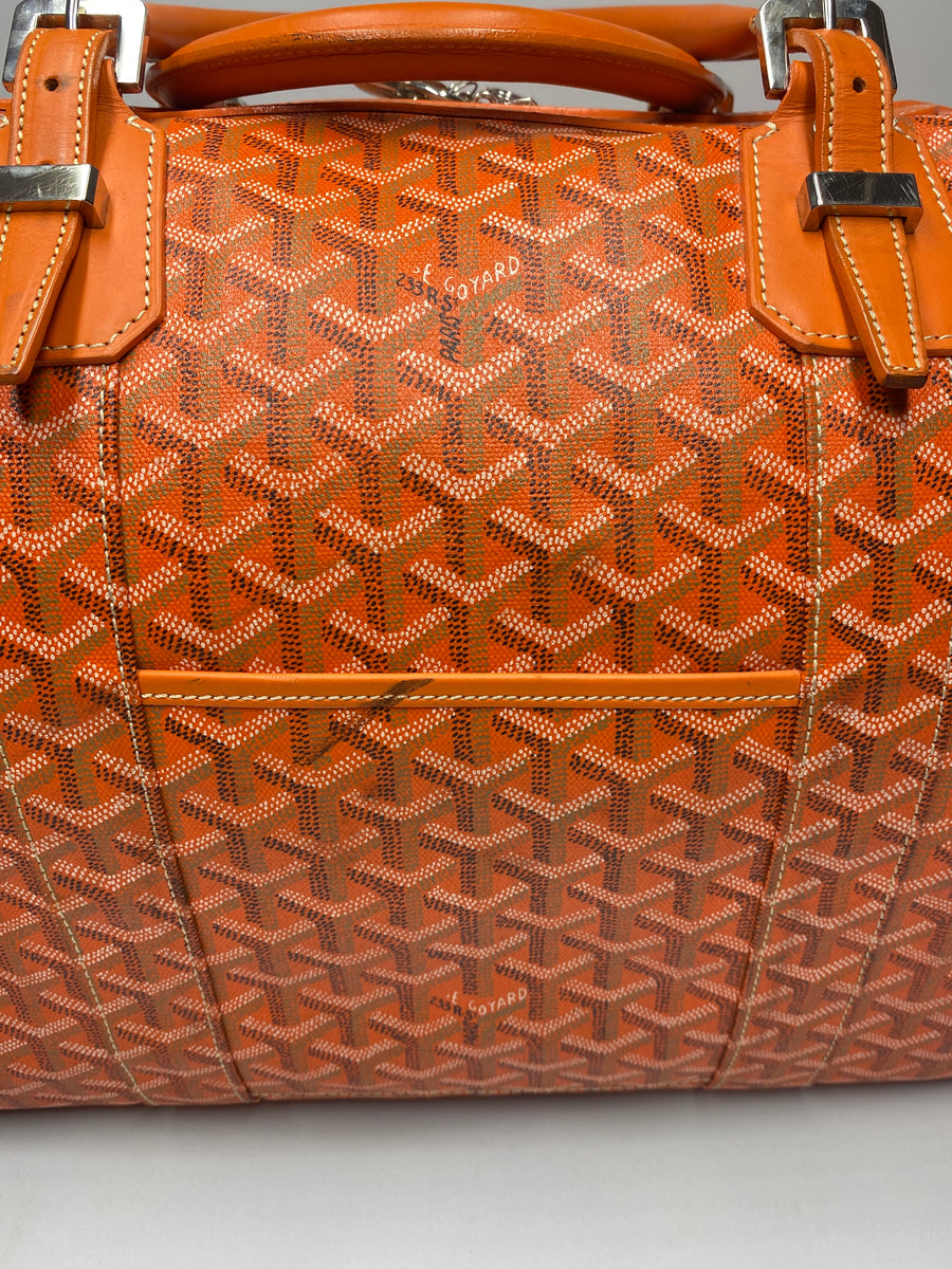 GOYARD - BOEING 55 TRAVEL BAG ORANGE – RE.LUXE AU