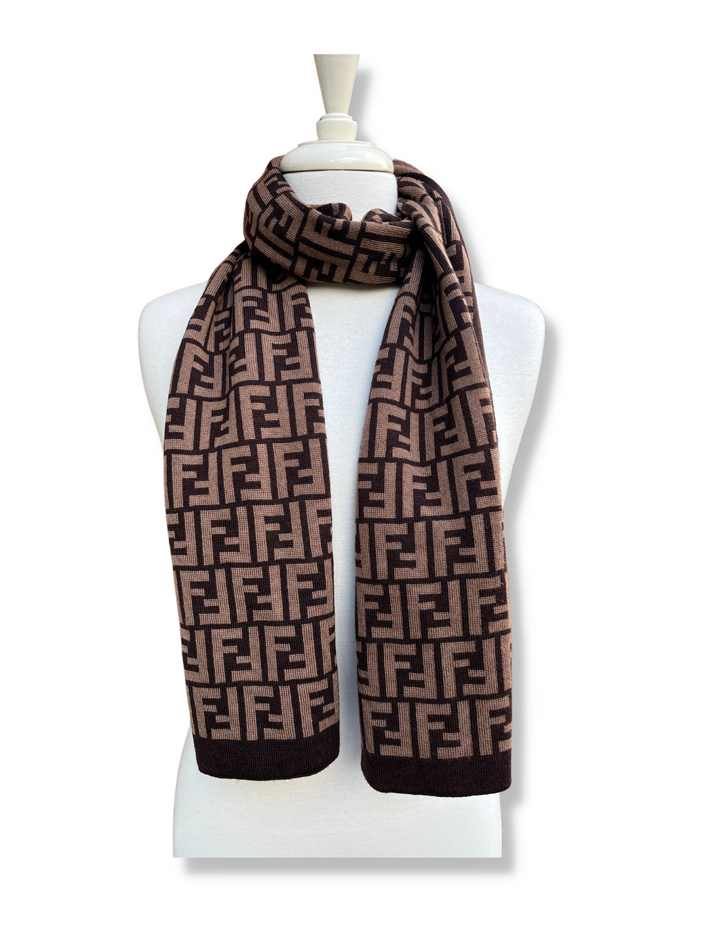 Fendi sales zucca scarf