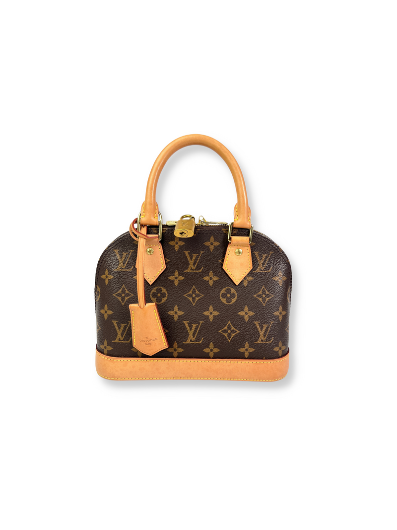 LOUIS VUITTON - ALMA BB IN MONOGRAM CANVAS - YR 2021