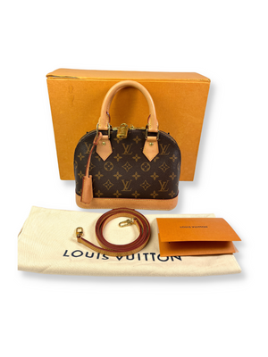 LOUIS VUITTON - ALMA BB IN MONOGRAM CANVAS - YR 2021