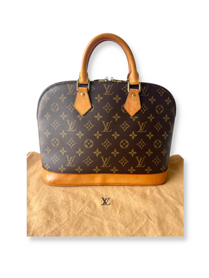 LV - ALMA PM HANDBAG IN MONOGRAM - VINTAGE YR 2002