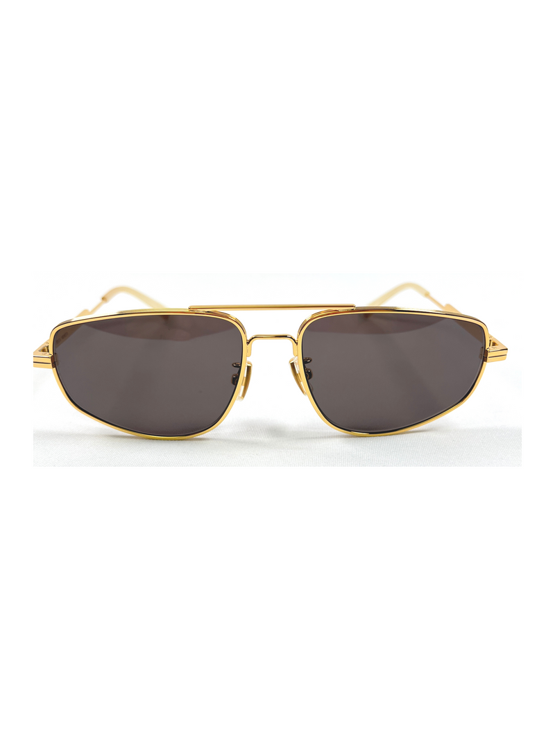 BOTTEGA VENETA - EYEWEAR PILOT FRAME SUNGLASSES - BV1125S