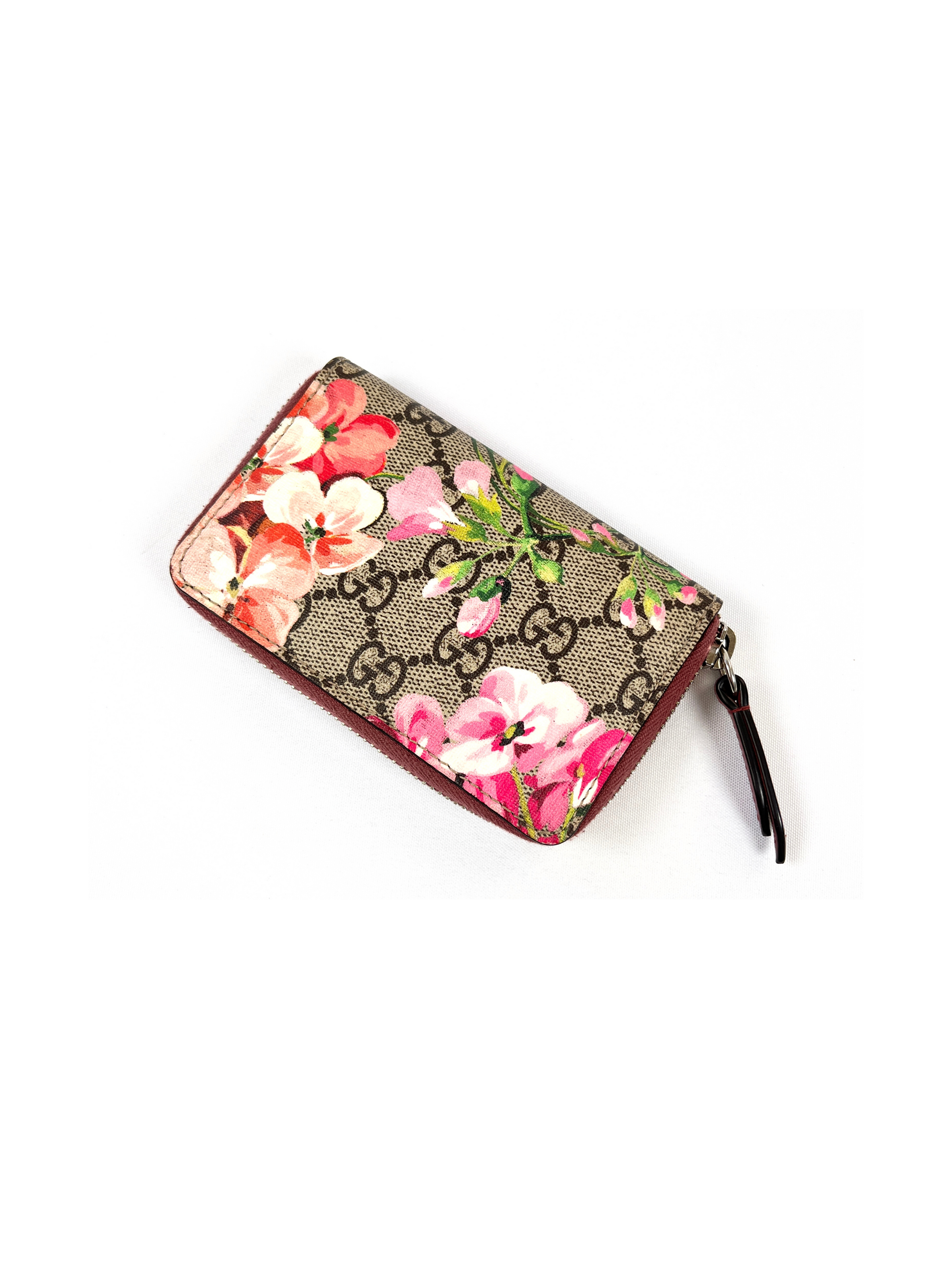 GUCCI - GG CANVAS BLOOMS ZIPPY CARD CASE – RE.LUXE AU