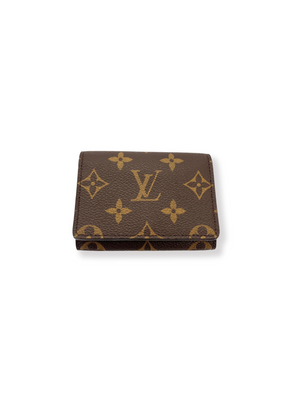 LOUIS VUITTON - ENVELOPPE CARTE DE VISITE MONOGRAM