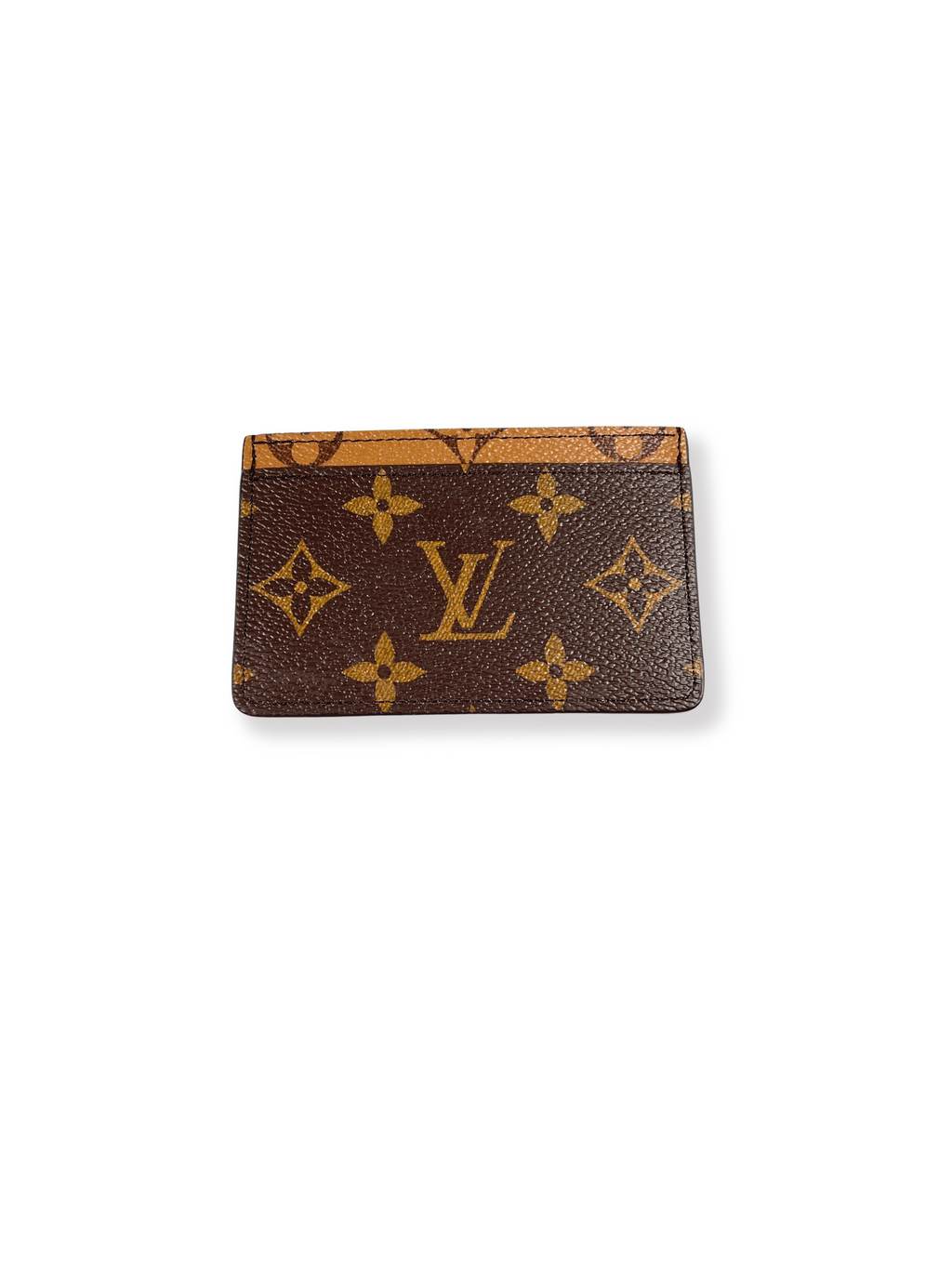 LOUIS VUITTON - CARD HOLDER IN REVERSE MONOGRAM CANVAS