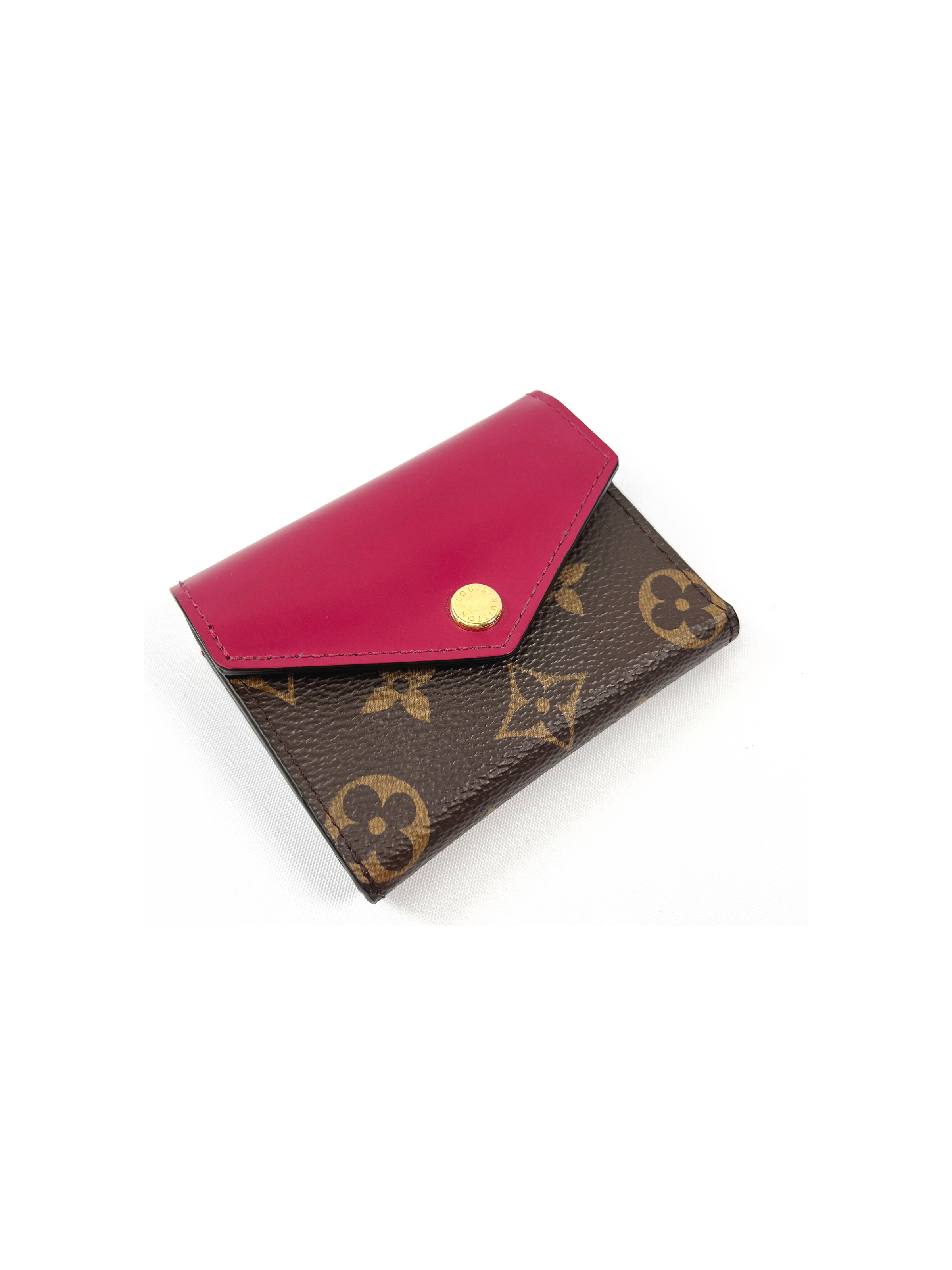 LOUIS VUITTON Zoe Monogram Fuchsia Wallet