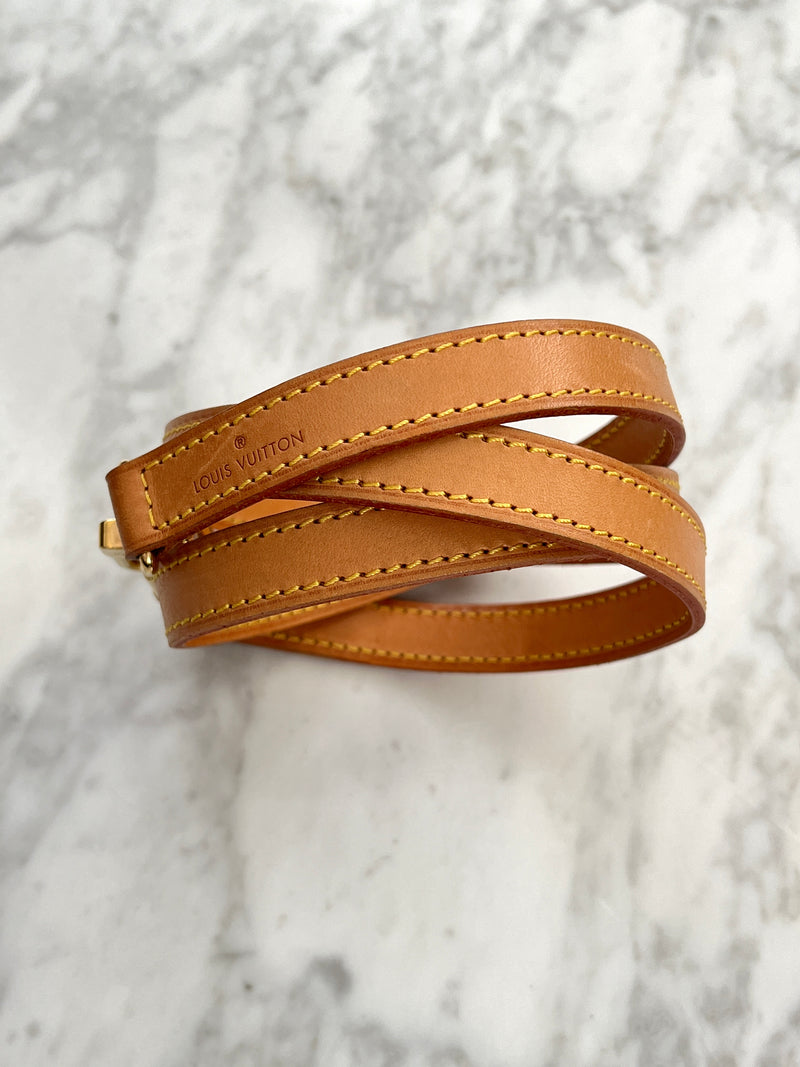 LOUIS VUITTON - VVN VACHETTA LEATHER CROSSBODY STRAP - 100 CM