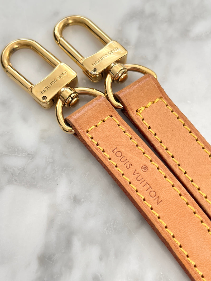 LOUIS VUITTON - VVN VACHETTA LEATHER CROSSBODY STRAP - 100 CM