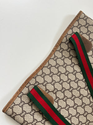 GUCCI - SHERRY LINE TOTE IN GG PLUS CANVAS W/ POUCH