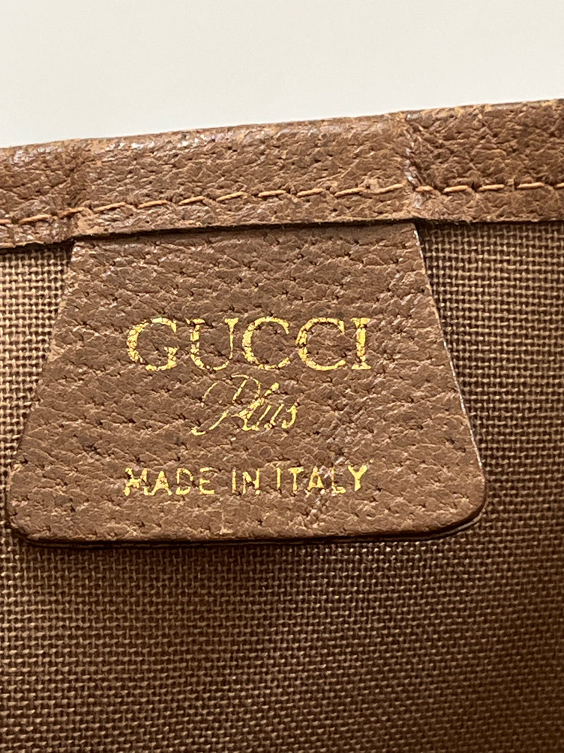 GUCCI - SHERRY LINE TOTE IN GG PLUS CANVAS W/ POUCH