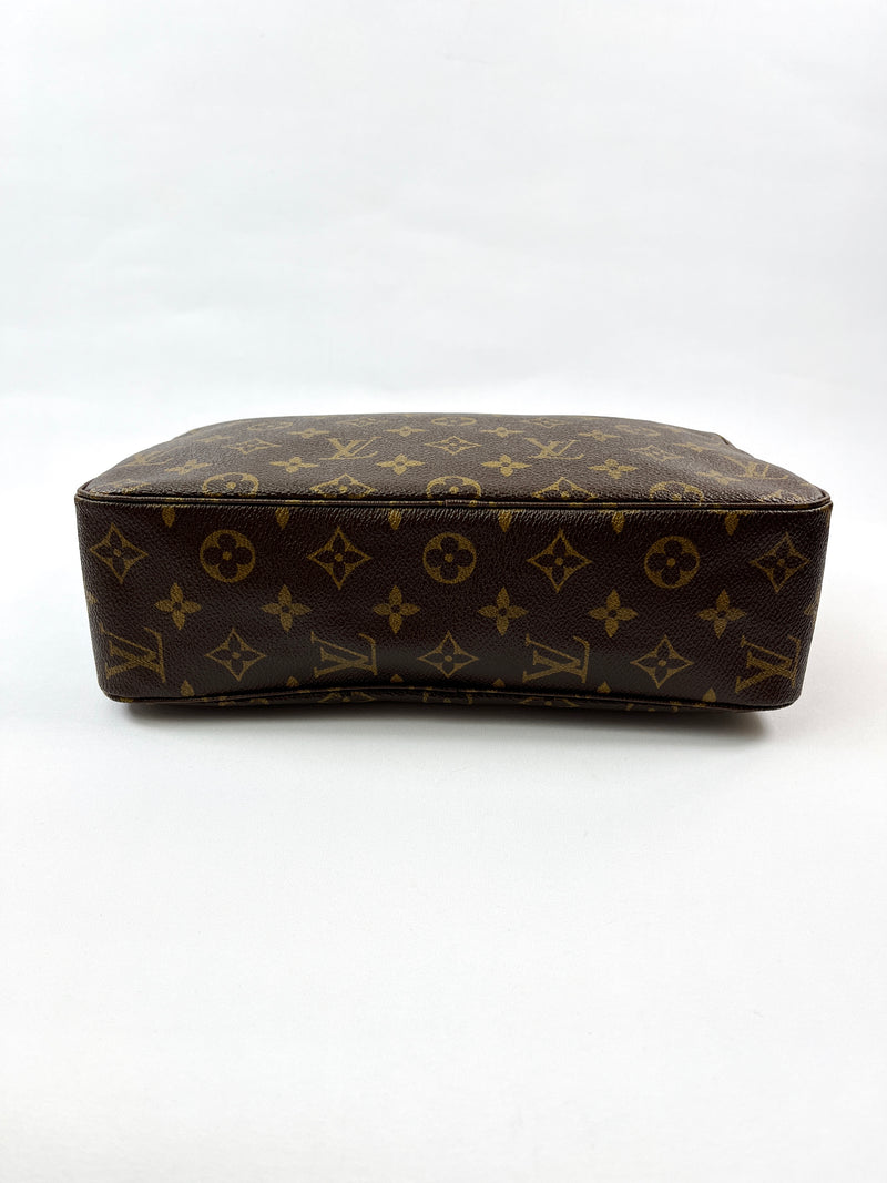 Louis Vuitton Vintage Monogram Canvas Toiletry 28 Cosmetic bag Brown Cloth  ref.687975 - Joli Closet