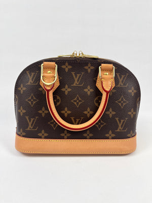 LOUIS VUITTON - ALMA BB IN MONOGRAM CANVAS