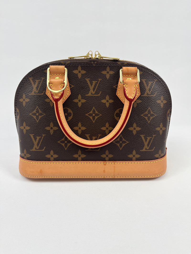LOUIS VUITTON - ALMA BB IN MONOGRAM CANVAS