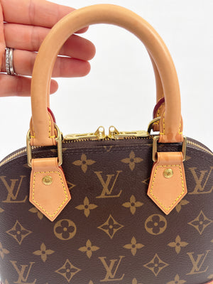 LOUIS VUITTON - ALMA BB IN MONOGRAM CANVAS