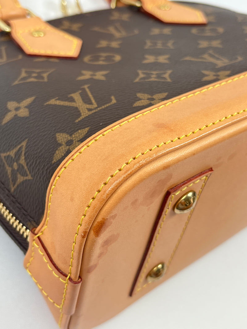 LOUIS VUITTON - ALMA BB IN MONOGRAM CANVAS