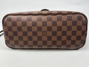 LOUIS VUITTON - NEVERFULL PM TOTE DAMIER EBENE W/ POUCH