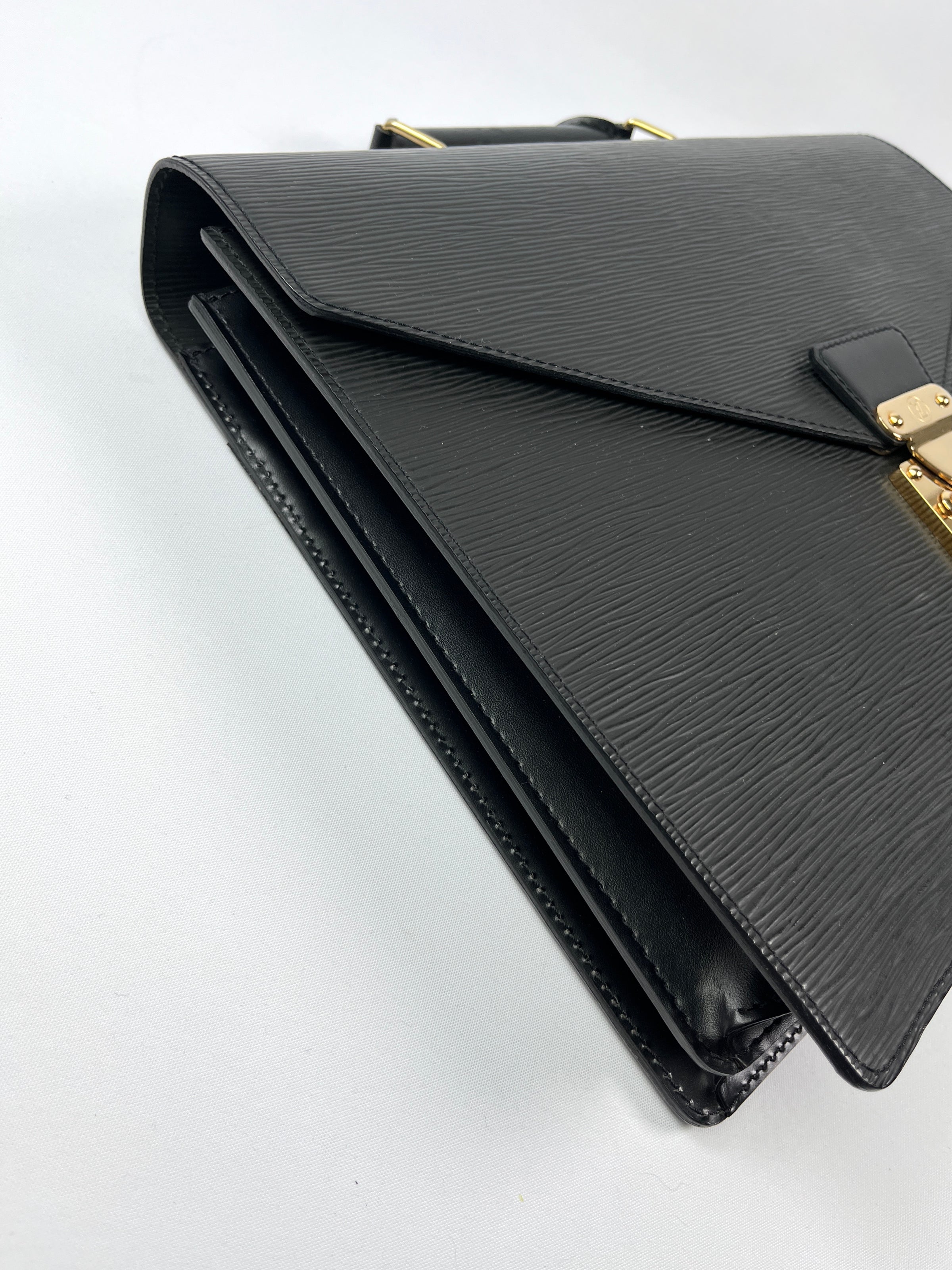 Louis Vuitton Epi Serviette Ambassadeur Briefcase - Black Briefcases, Bags  - LOU801265