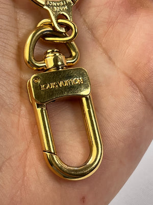 Authentic Louis Vuitton Goldtone Bolt Key Holder And Strap Extender – Paris  Station Shop