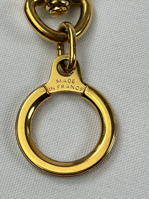 Louis Vuitton Goldtone Metal Small Bolt Key Holder and Strap Extender -  Yoogi's Closet