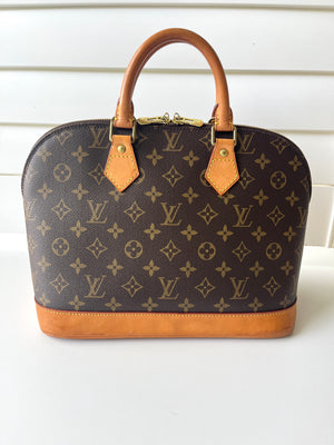 LV - ALMA PM HANDBAG IN MONOGRAM - VINTAGE YR 2002