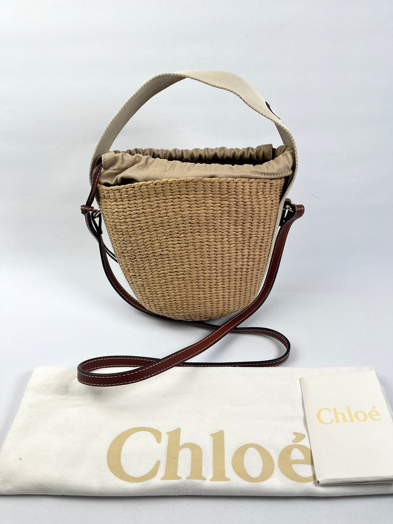 CHLOE - SMALL WOODY BASKET BAG