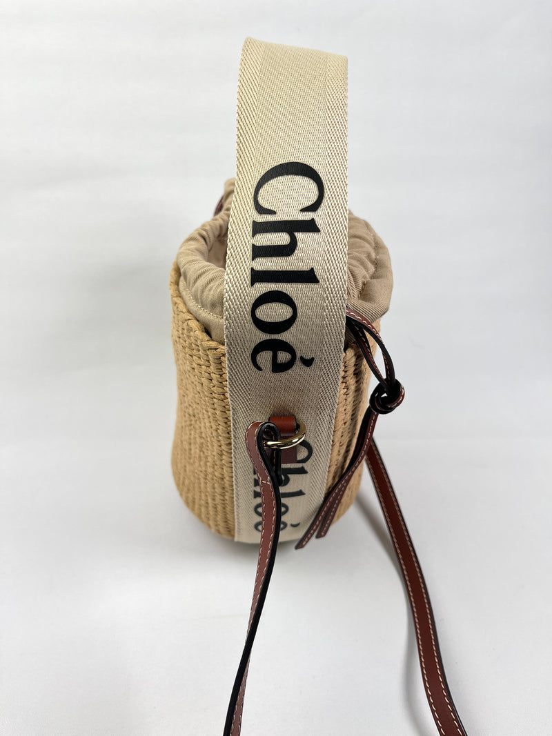 CHLOE - SMALL WOODY BASKET BAG