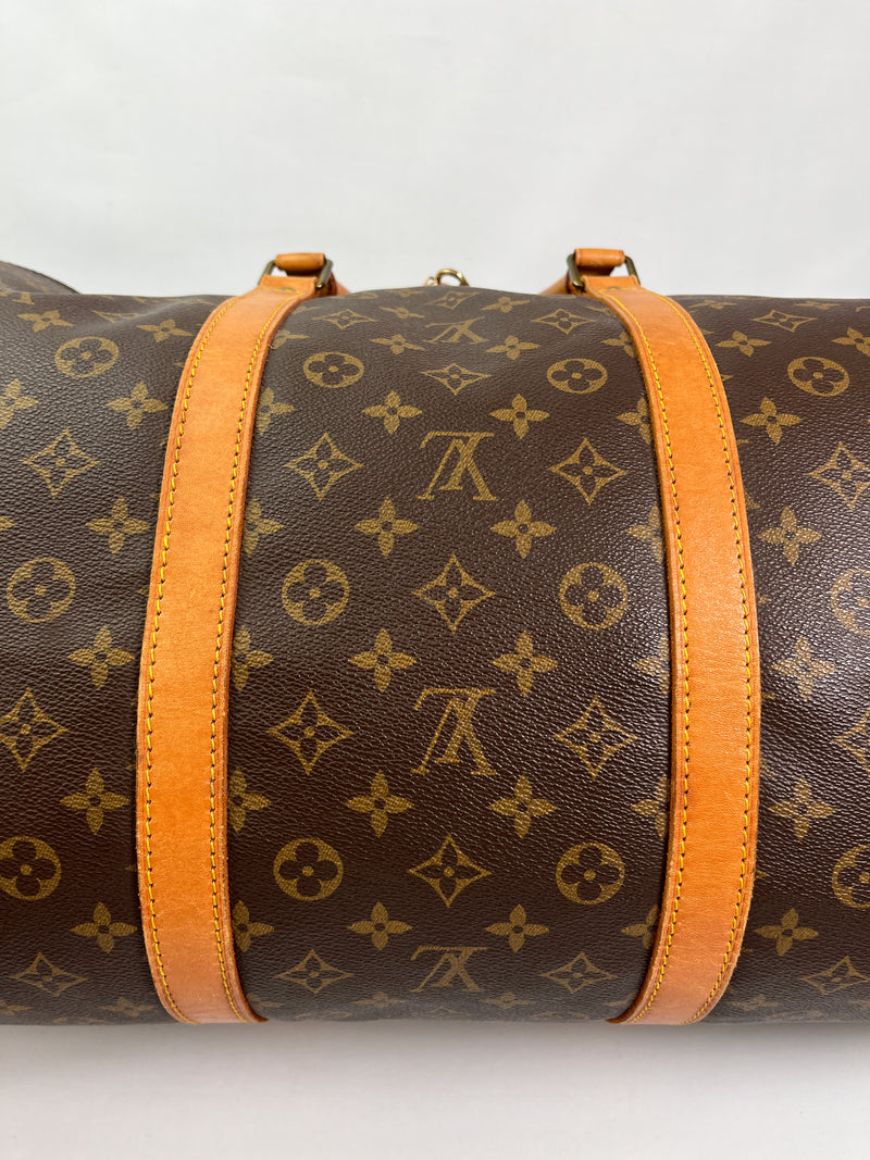 LOUIS VUITTON - VINTAGE MONOGRAM KEEPALL BANDOULIERE 60 - YR 1987