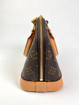 LOUIS VUITTON - ALMA BB IN MONOGRAM CANVAS - YR 2021