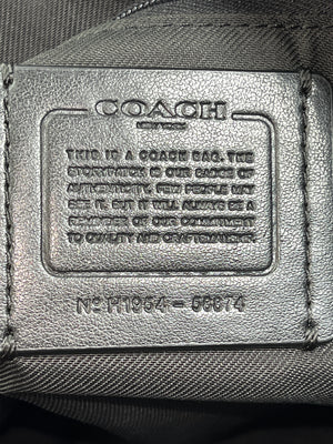 COACH - PRAIRIE SATCHEL IN BLACK PEBBLED LEATHER