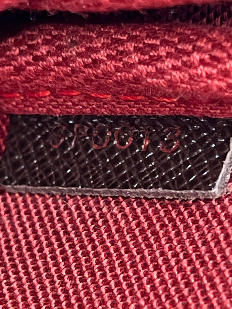 LOUIS VUITTON - BUCKET POUCH IN DAMIER EBENE