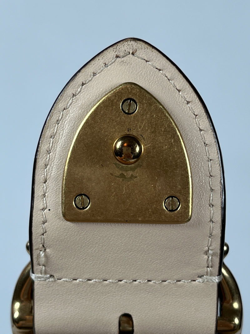 COACH - BEAT SADDLE BAG IN IVORY LEATHER