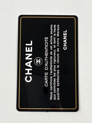 CHANEL - CAVIAR QUILTED COMPACT FLAP WALLET BLACK