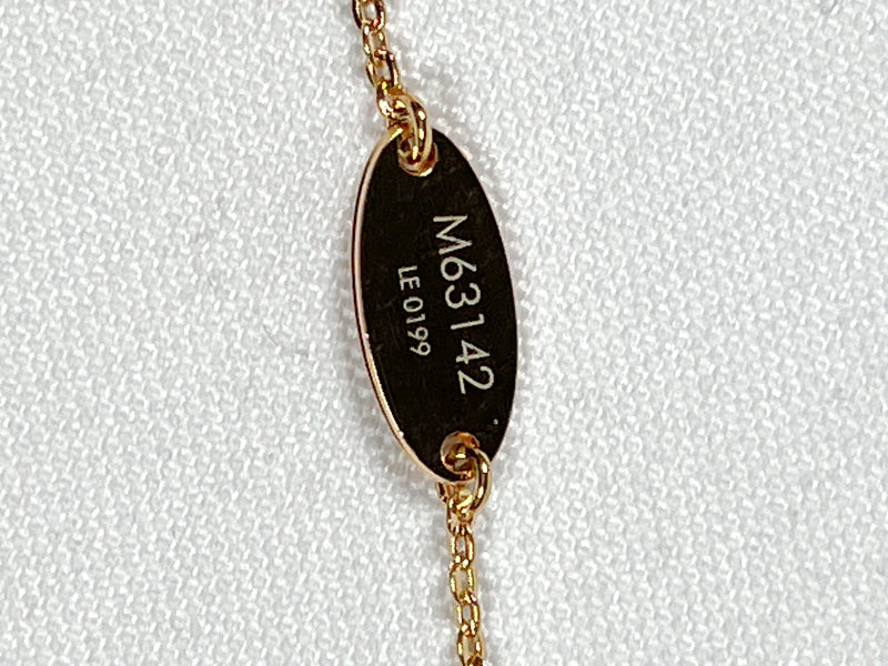 LOUIS VUITTON - NANOGRAM TWO TONE CHARM BRACELET