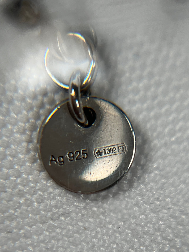GUCCI - SILVER INTERLOCKING G PENDANT NECKLACE