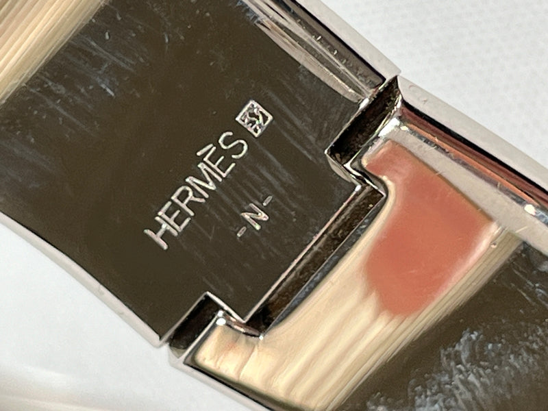 HERMES - ENAMEL WIDE CLIC CLAC H BRACELET