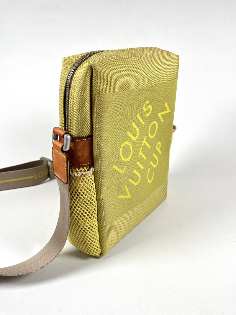 LOUIS VUITTON - DAMIER GEANT DANUBE WEATHERLY CROSS BODY BAG
