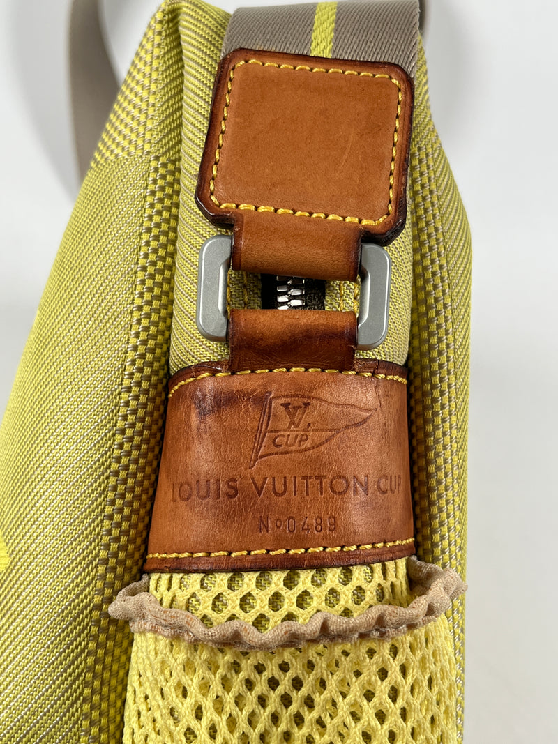 LOUIS VUITTON - DAMIER GEANT DANUBE WEATHERLY CROSS BODY BAG