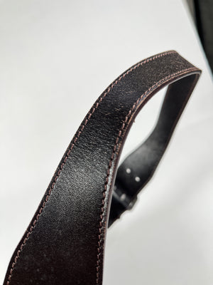 FENDI - ZUCCHINO FF OYSTER SHOULDER BAG