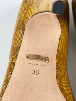 GUCCI - x ADIDAS GG MONOGRAM PUMPS - SZ 36 - BNIB