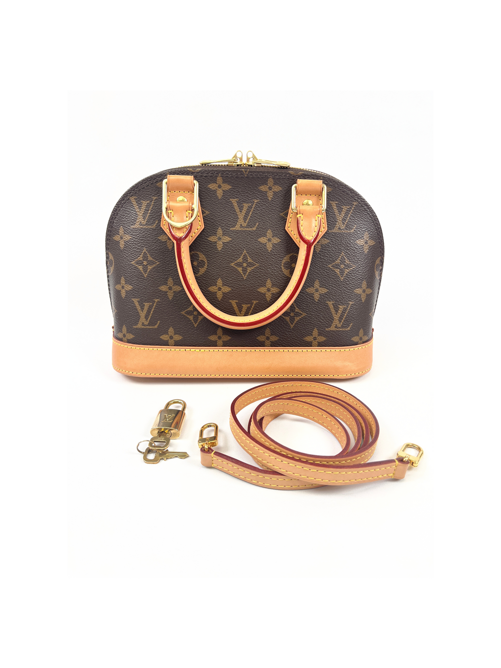 LOUIS VUITTON - ALMA BB IN MONOGRAM CANVAS