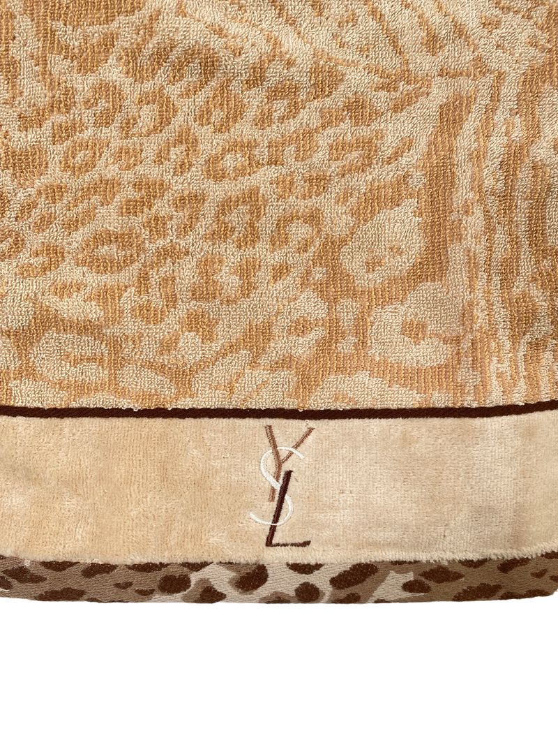YSL YVES SAINT LAURENT - ANIMAL PRINT HAND TOWEL SET