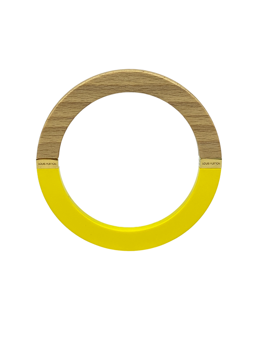 LOUIS VUITTON - BRIGHT YELLOW COLORAMA BANGLE