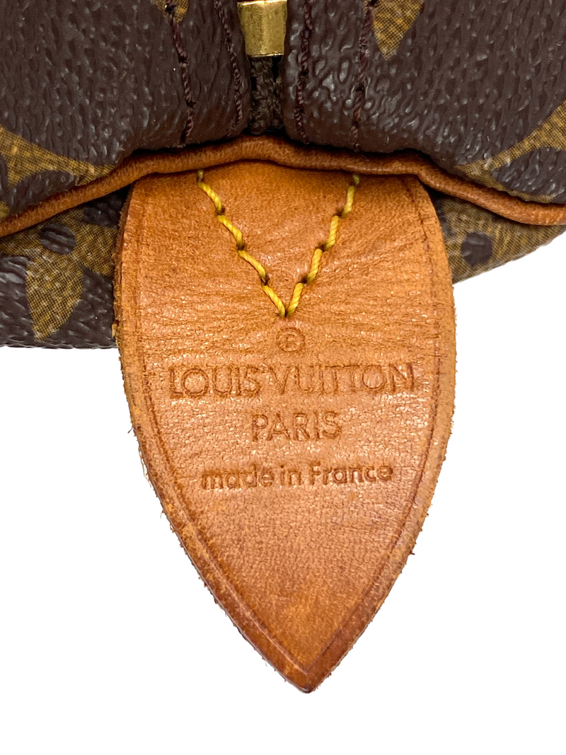 LOUIS VUITTON - MONOGRAM SPEEDY 40 BAG - YR 1997
