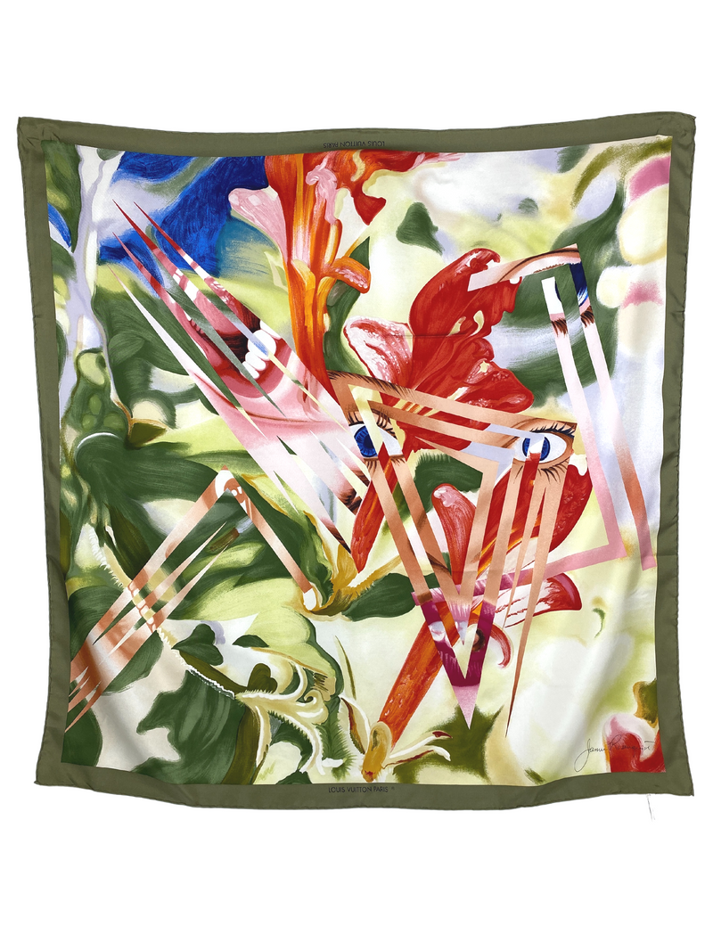 LOUIS VUITTON - LIMITED EDITION JAMES ROSENQUIST SCARF