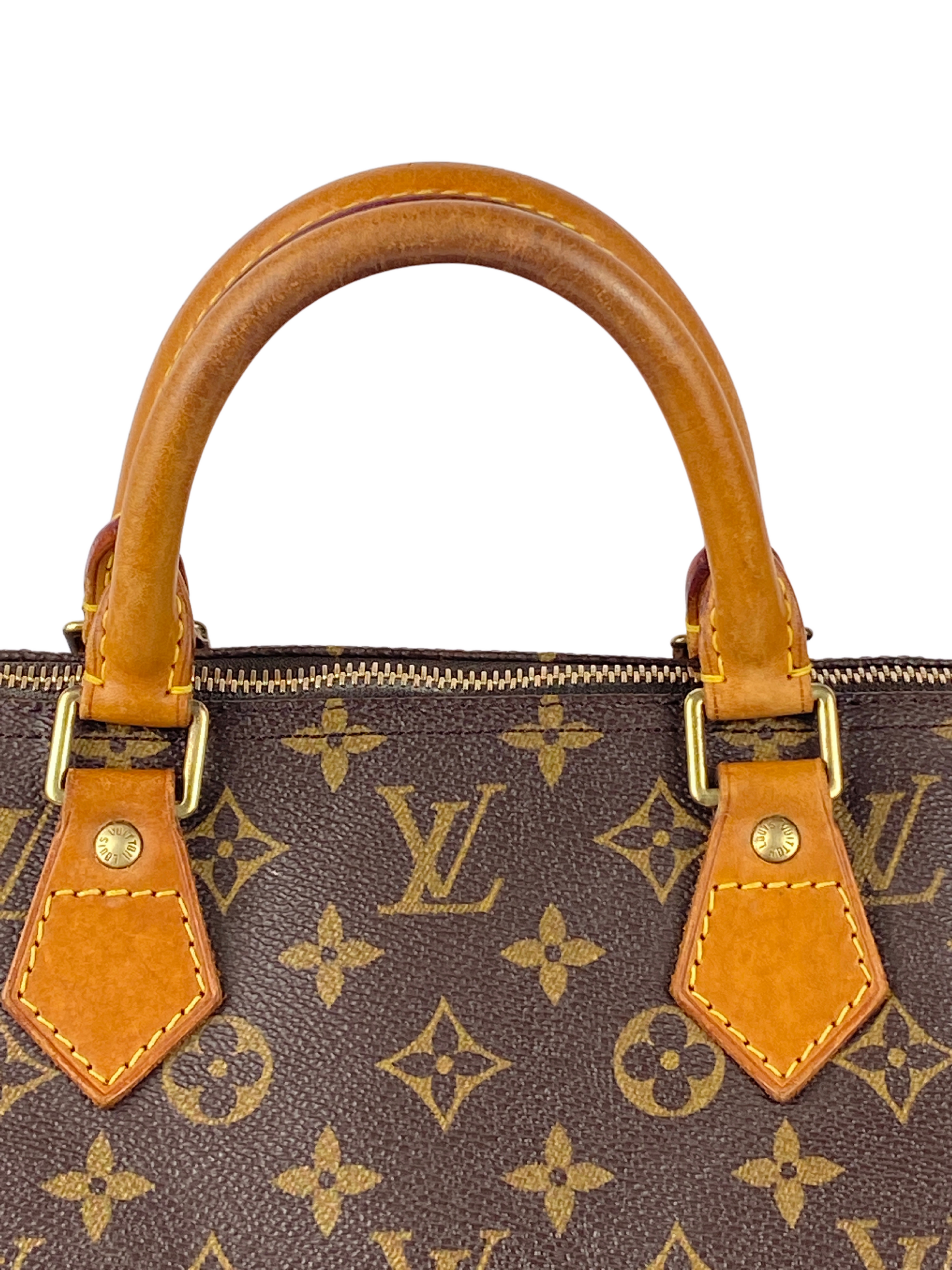 Louis Vuitton Monogram Speedy 40 (SHG-VWnLTH) – LuxeDH