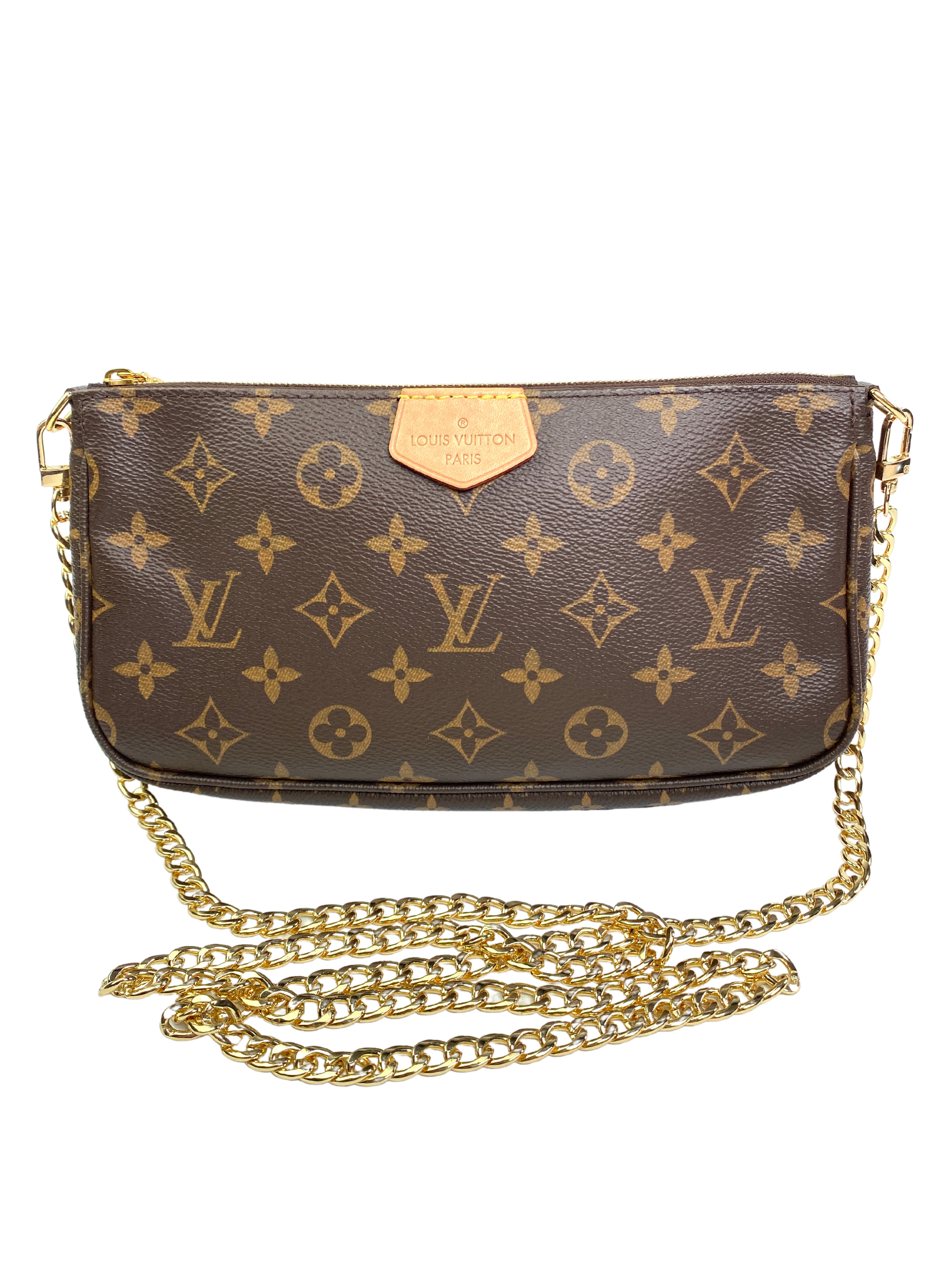 Louis Vuitton Multi Pochette Accessories Monogram Small Pouch with