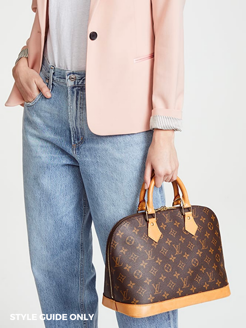 LOUIS VUITTON - ALMA PM HANDBAG MONOGRAM CANVAS - YR 1995