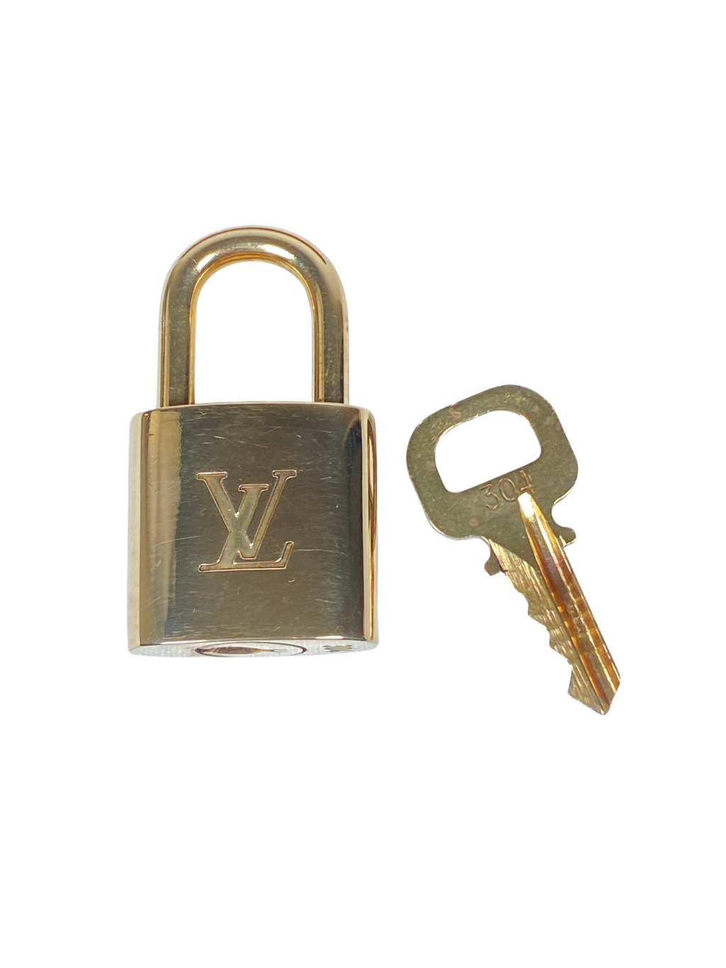 LOUIS VUITTON - PADLOCK & KEY SET #304